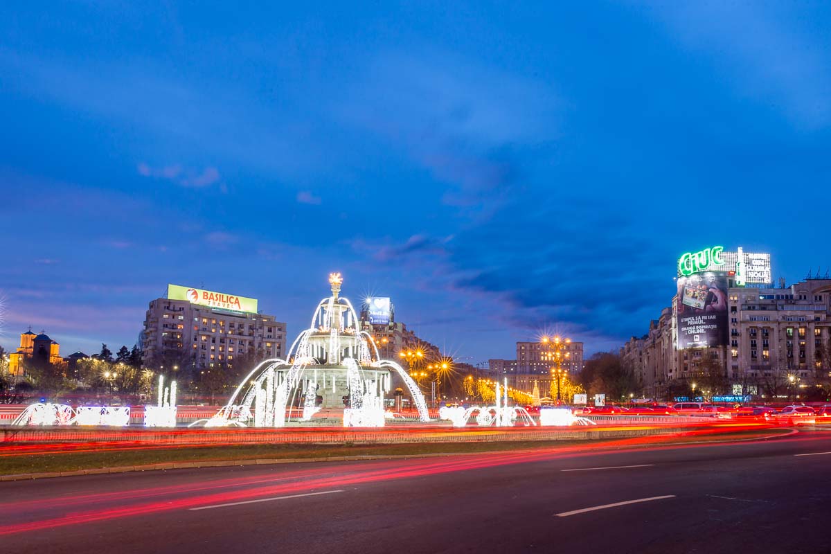 Unirii Square - Communist highlights in Bucharest