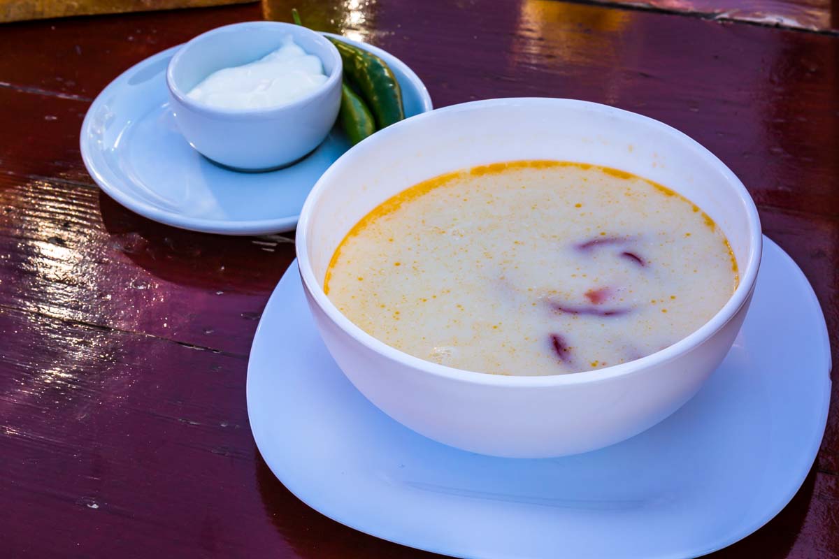 Romanian Tripe Soup