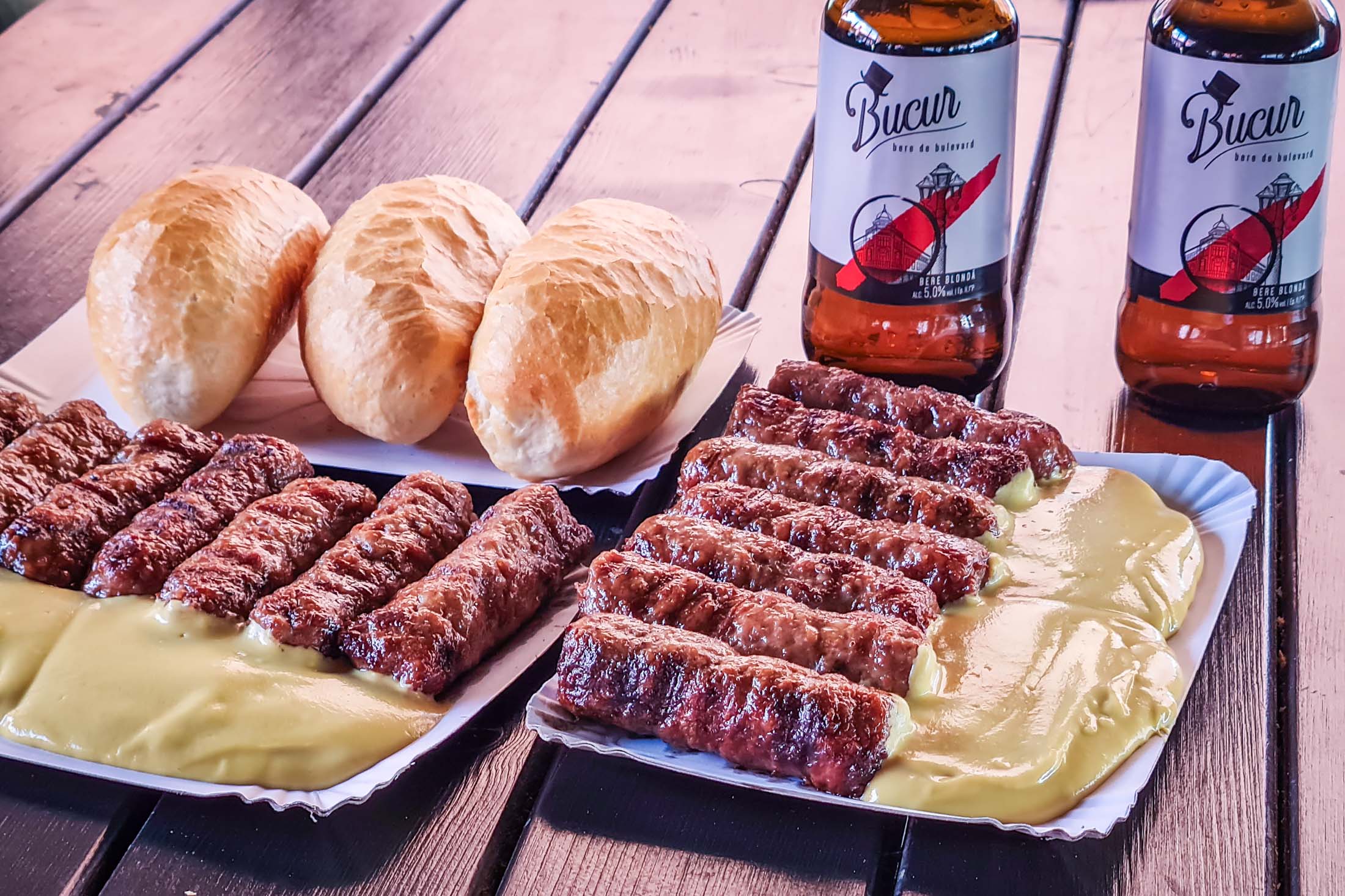 Mici - the skinless Romanian sausage